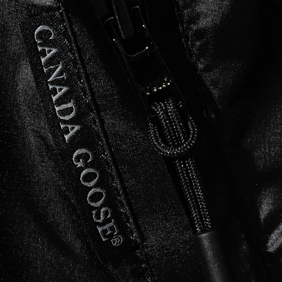 Canada Goose Black Windbreaker Parka Jacket Sz Small - Picture 6 of 16